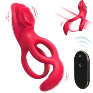 Haitang Bloom Vibrating Cock Ring