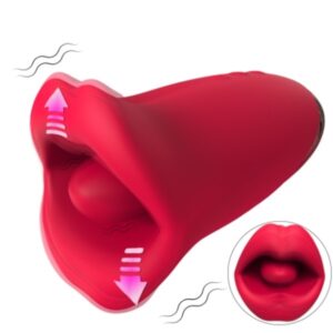 Sex Lips Licking Vibrator