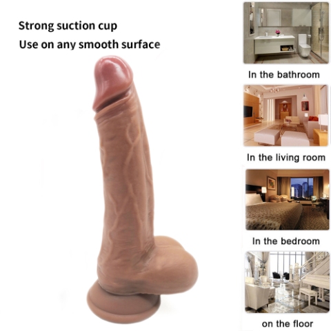 Swaying & Vibrating Wireless Super Soft Dildo - Image 4