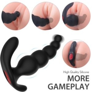 Audacious Prostate Vibrator Remote Controlled Butt Plug