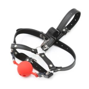 Harness Ball Gag With Nose Hook