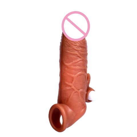 Classic Liquid Silicone Penis Sleeve - Image 3