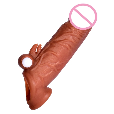 Classic Liquid Silicone Penis Sleeve - Image 4