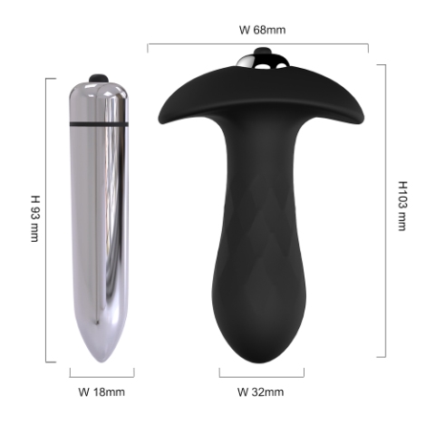 Diamond 7 Speed Vibrating Butt Plug - Image 5