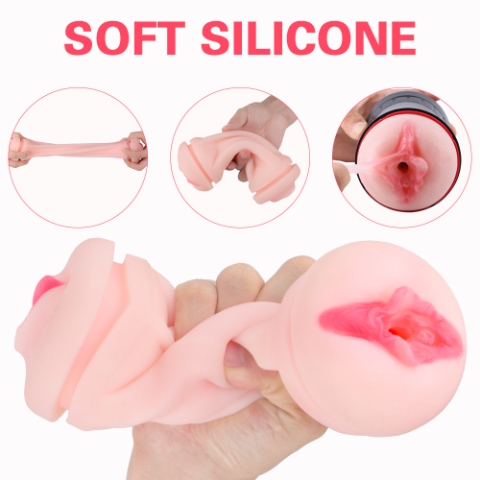 Male Hand Held Double Flesh Light Pussy - Image 3