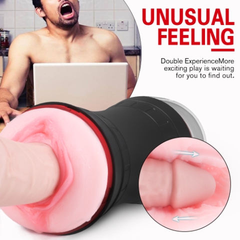 Male Hand Held Double Flesh Light Pussy - Image 4