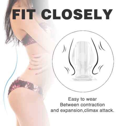 Gape Kings Transparent Hole Stretcher 3 Pack - Image 2