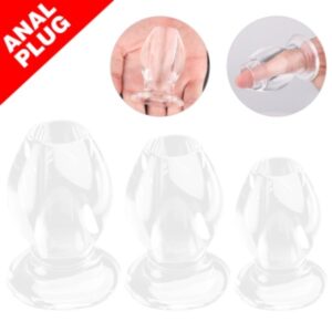 Gape Kings Transparent Hole Stretcher 3 Pack