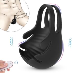 Mens Balls Nest Vibrator Cock Ring