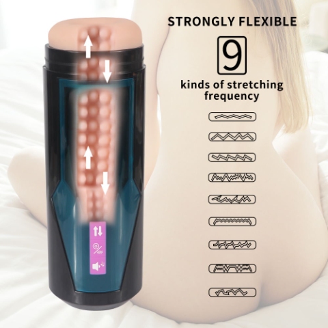 Kya Thrusting Ass Flesh Light Vibrator - Image 4