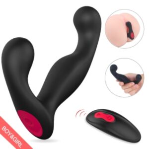 Prostate Vibrator With Remote Control