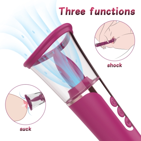 3 In1 Suction and Licking Vibrator - Image 5