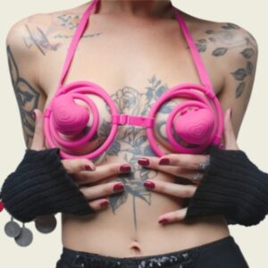 Vkini Wearable  vibrating nipple  clamp toys Breast nipple  stimulation  massager, breast  vibrator